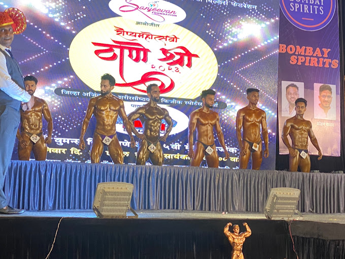 SPARTANS Gym bodybuilders in the Thane Shree 2023 line-up